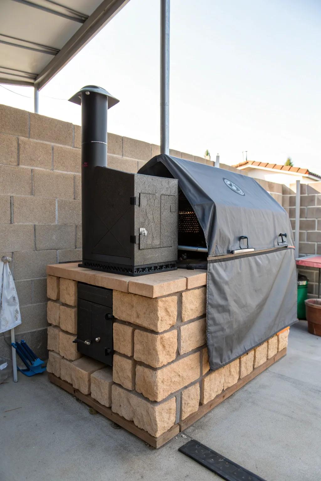Weather the Storm: Protect Your Craft with a Sturdy Smoker Cover.