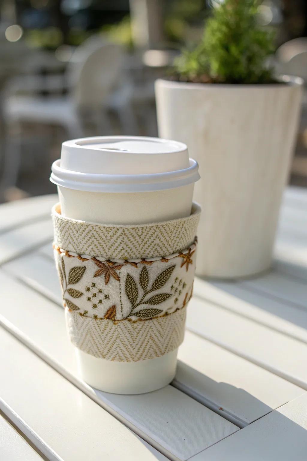 Sip sustainably with style—choose eco-friendly coffee sleeves that care for the planet.