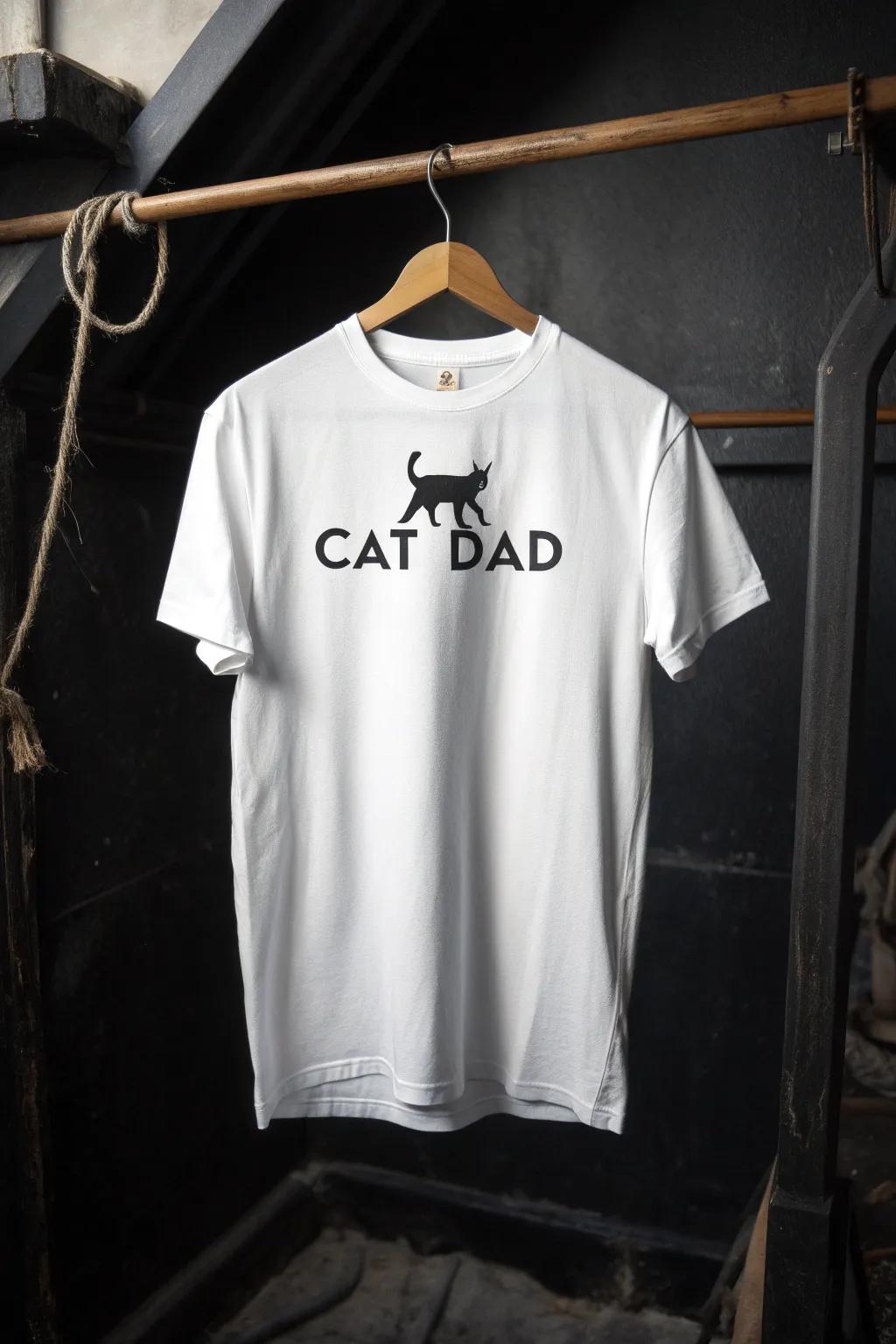 Celebrate the paws that make you proud. #CatDadStyle