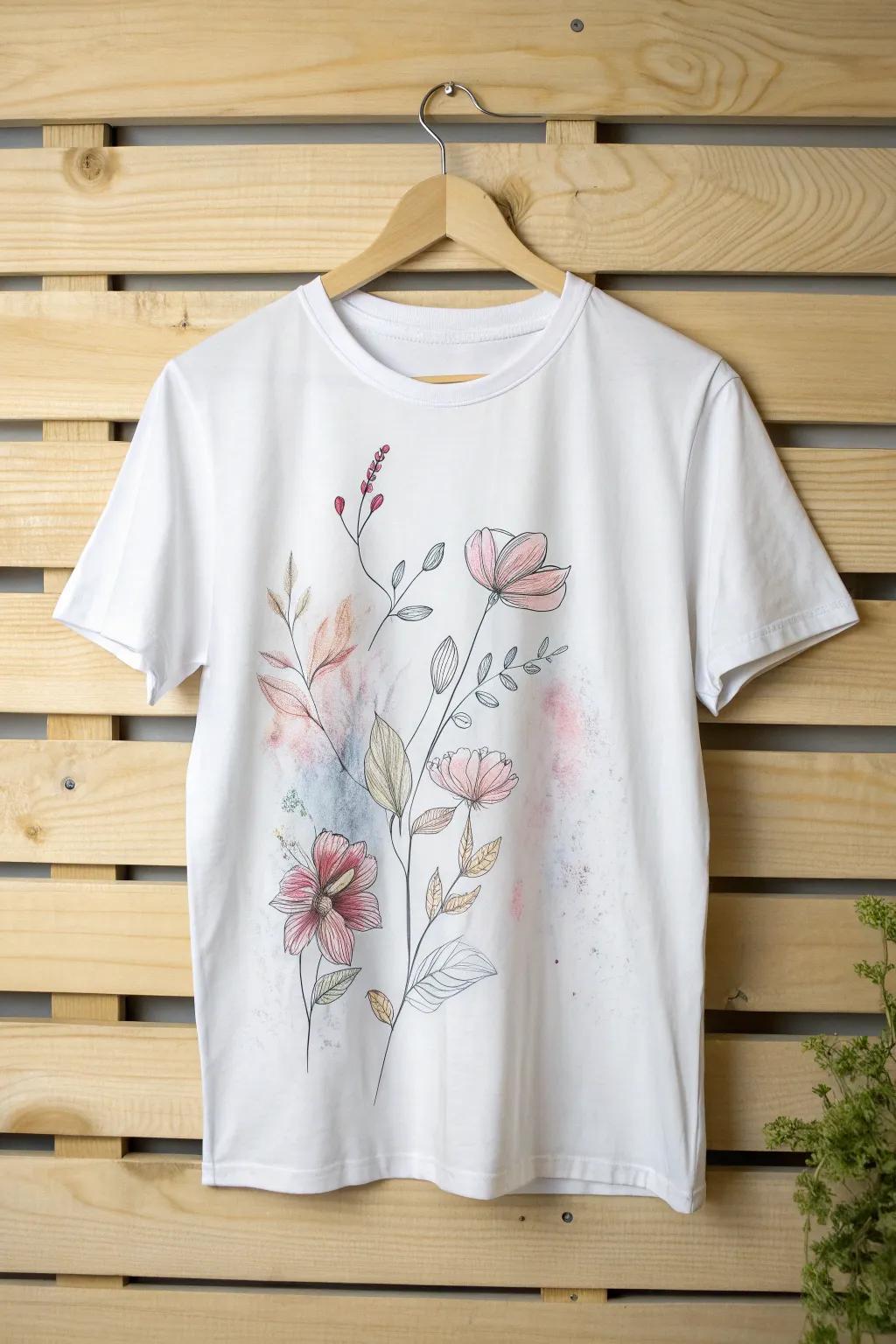 Embrace your inner artist with a touch of watercolor elegance.
