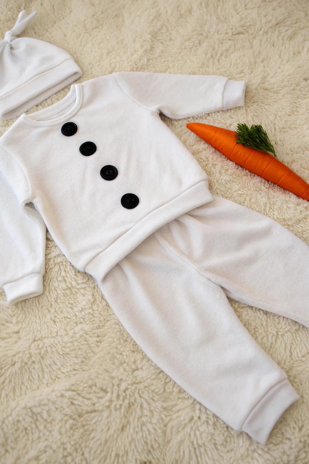 Craft your own Frosty: A chic and simple snowman ensemble for a magical DIY Christmas!
