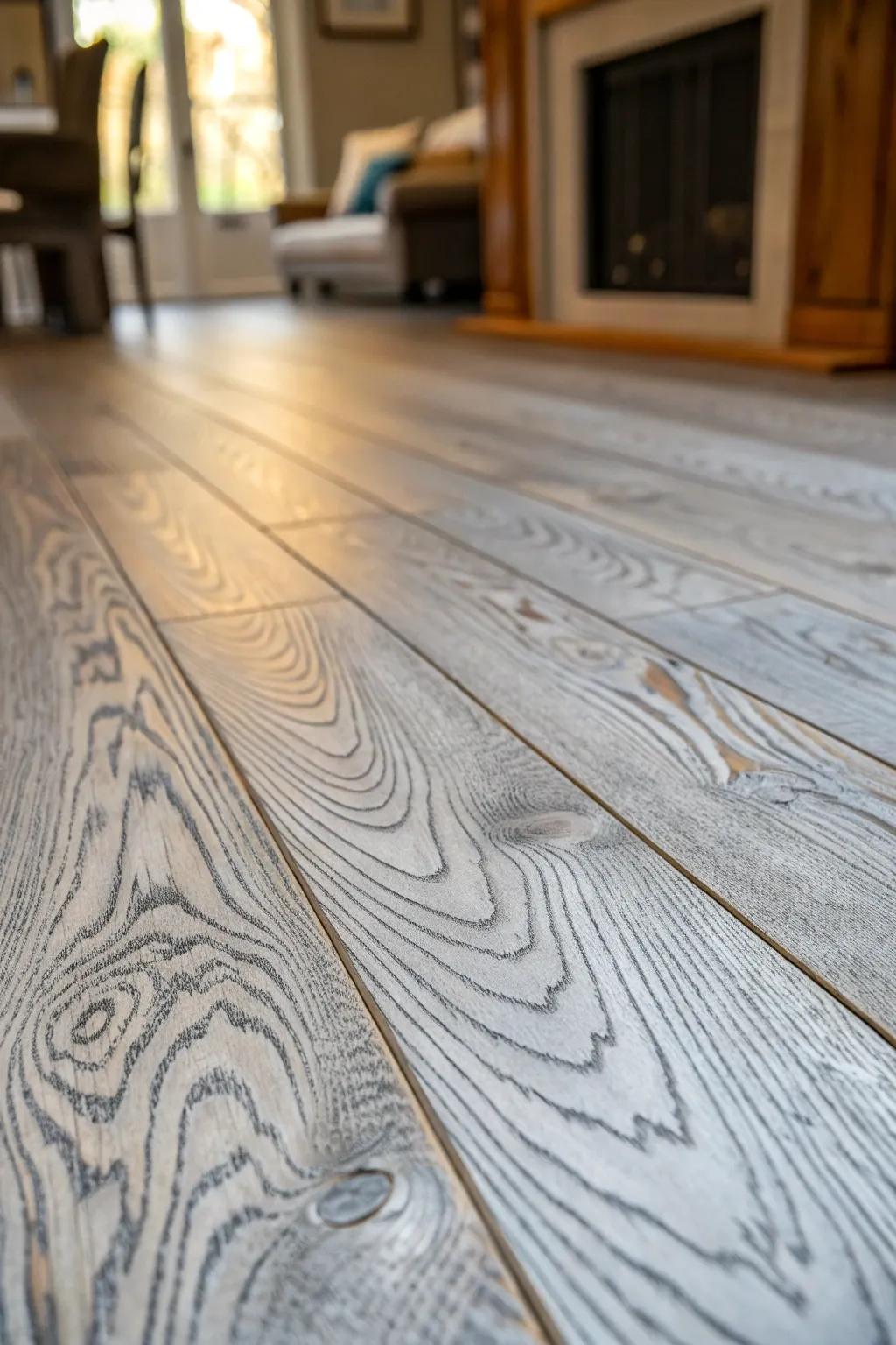 Elevate your floors with a touch of driftwood elegance. Discover the art of DIY staining.