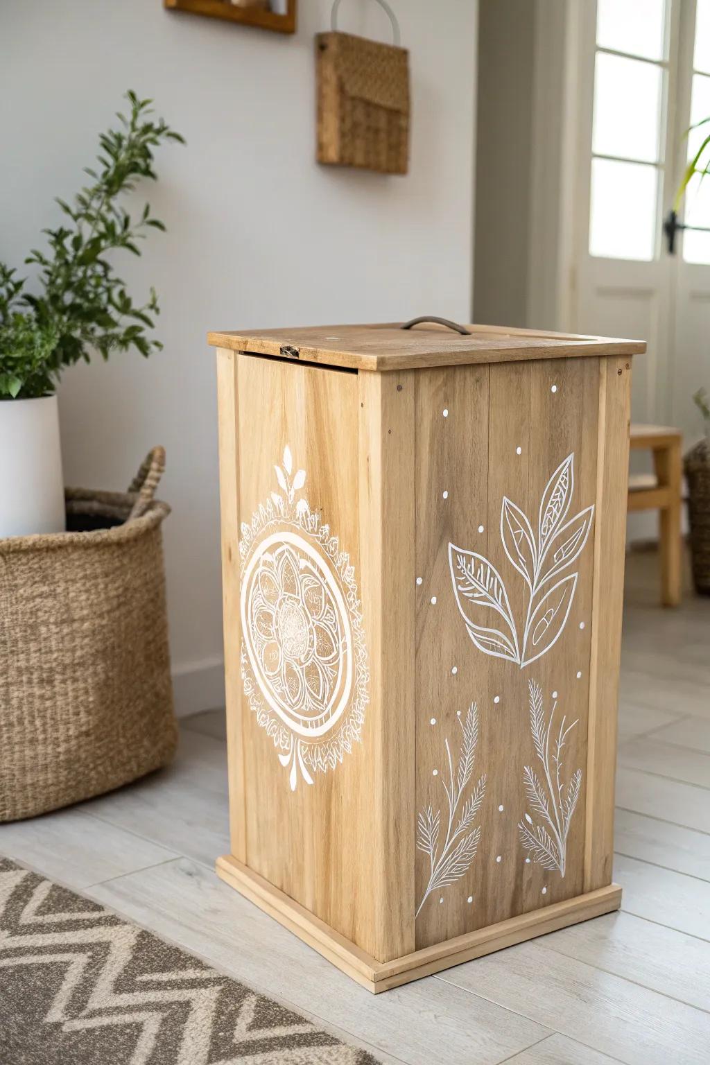 Transform your recycling routine with a touch of personal flair. Embrace simplicity and creativity in your home!