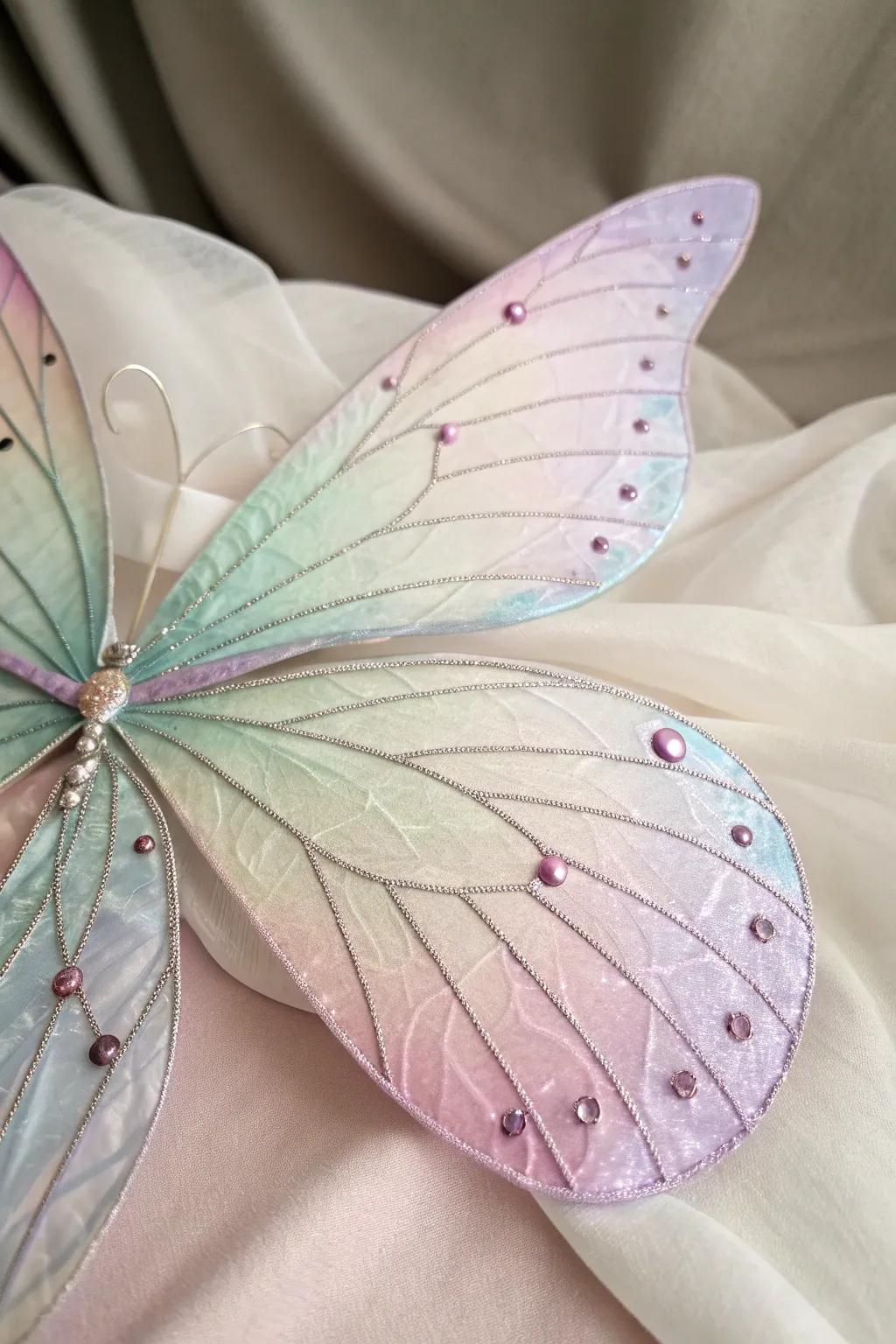 Embrace the enchantment of nature's design with these ethereal fairy wings.