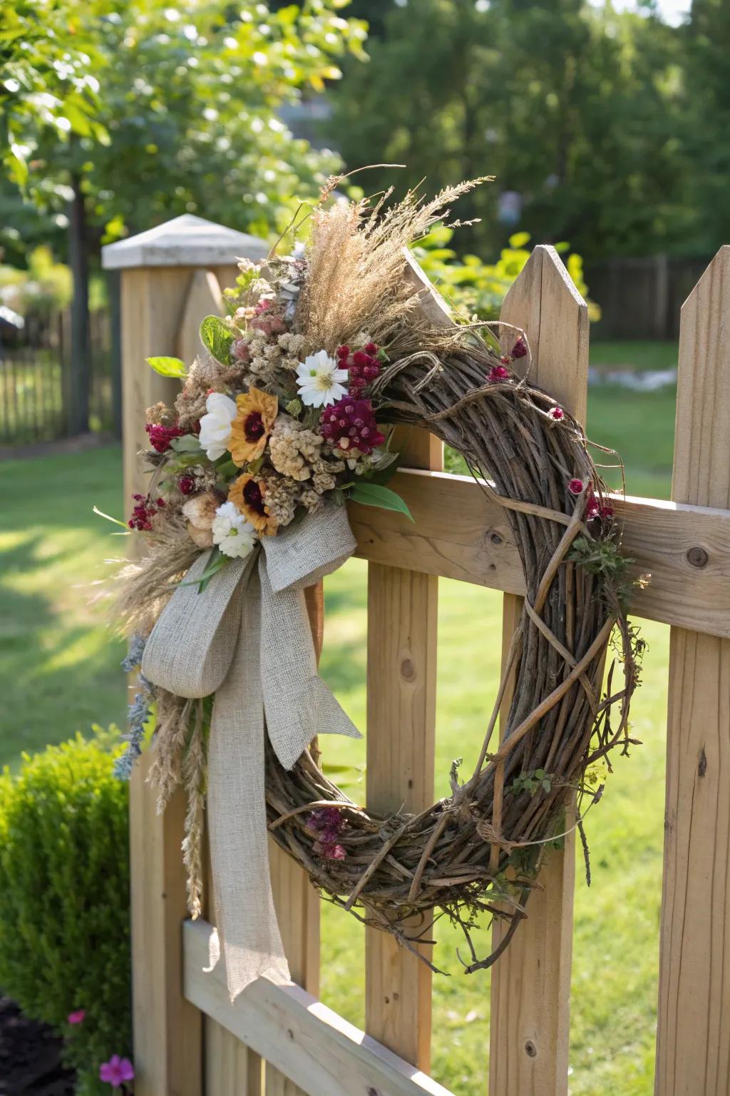 DIY farmhouse wreaths allow for endless creativity and personalization.
