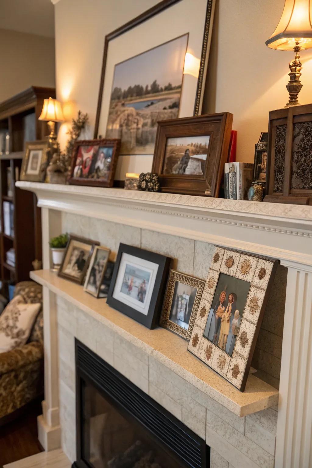 Personal touches make the decor uniquely yours.