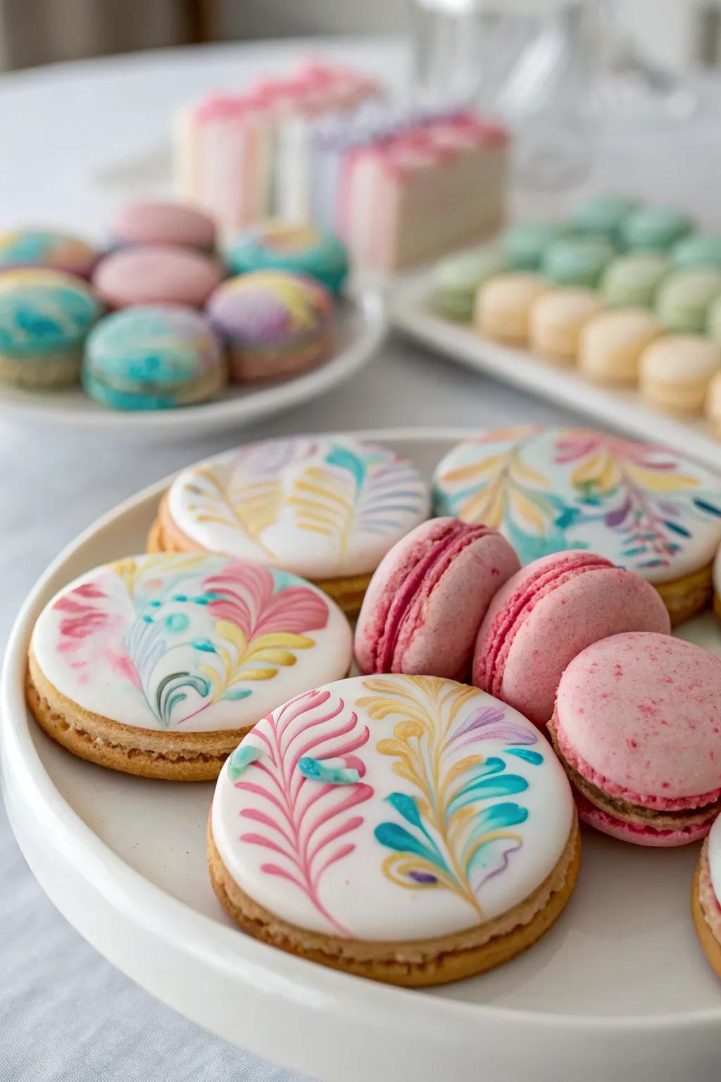 Edible art that delights both the eyes and taste buds.
