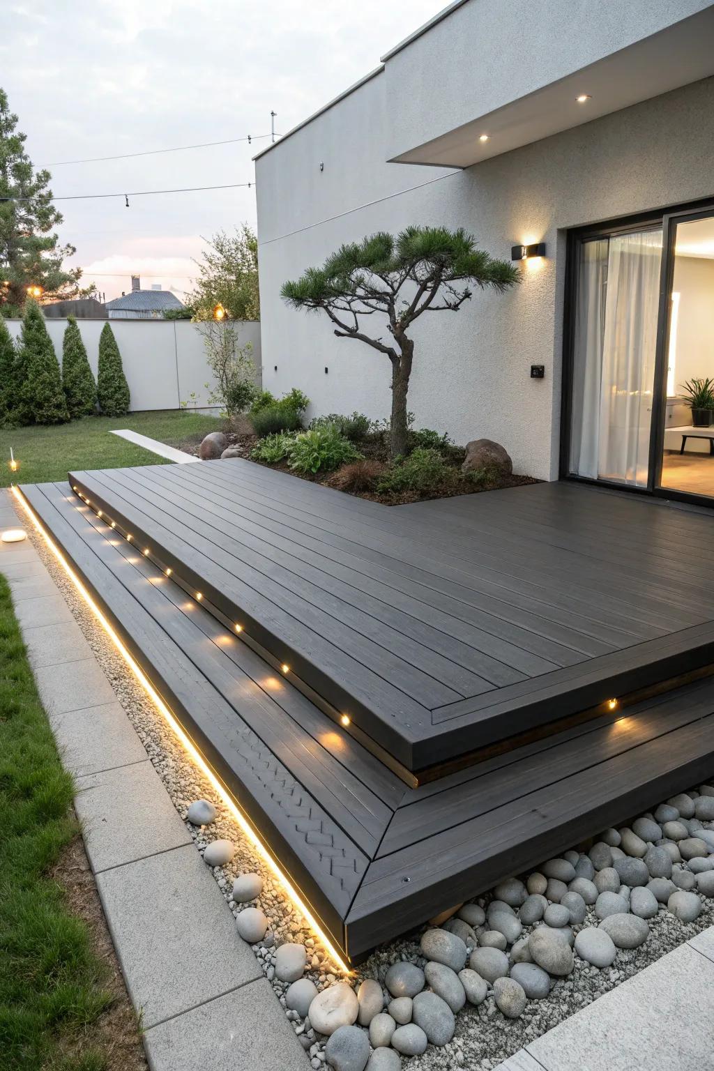Elevate your outdoor space with modern minimalism—where sleek design meets masterful craftsmanship.