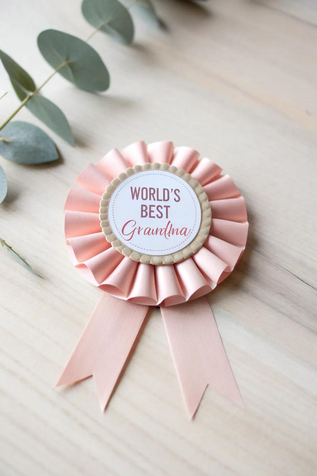 Celebrate Grandparents Day with handmade elegance: DIY Rosettes that show your appreciation.