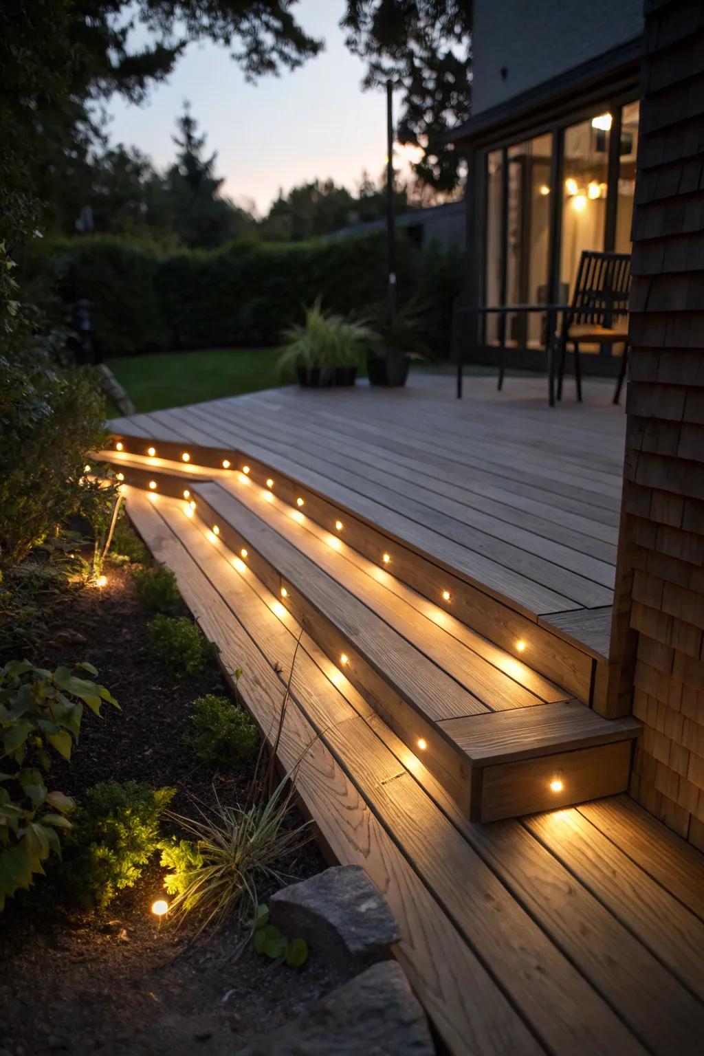 Elevate your outdoor evenings with subtle, crafted lighting that blends safety and ambiance.