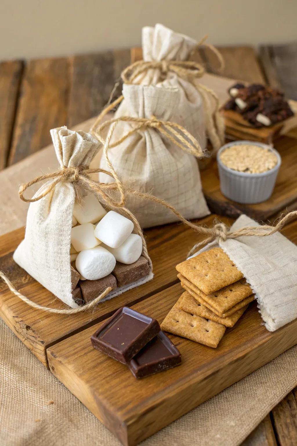 Indulge in the flavors of fall with s'more kits.