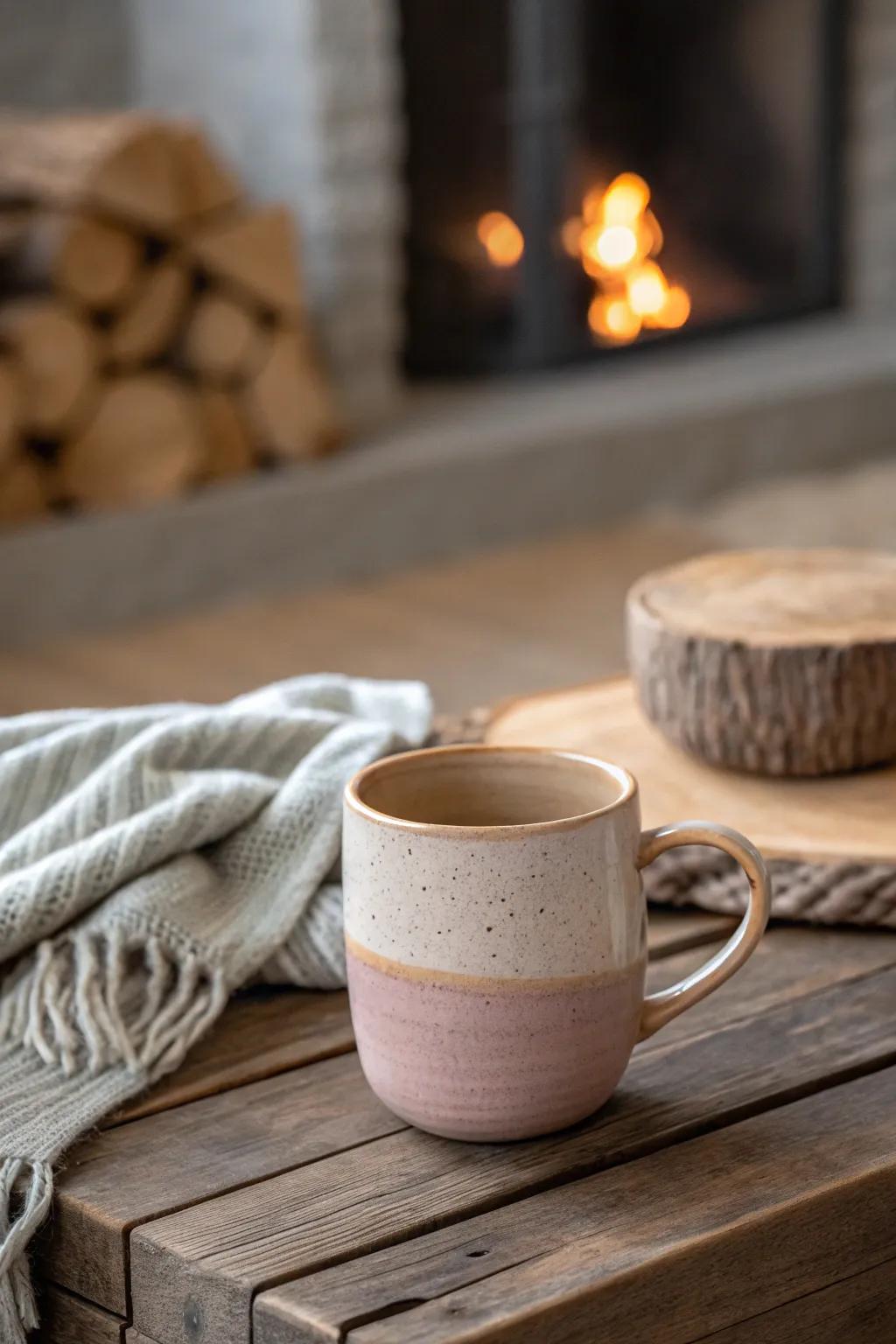 Embrace cozy moments with handcrafted charm. ☕✨
