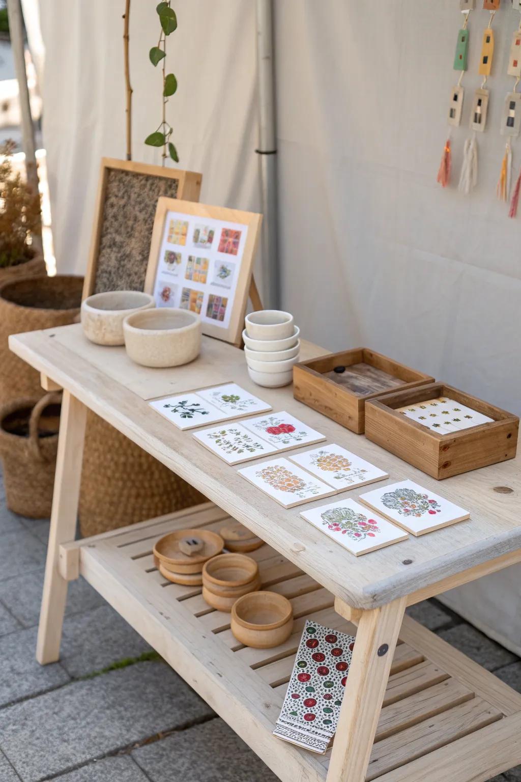 Discover the charm of simplicity with a Scandinavian-inspired sticker display—where every sticker becomes a treasure.