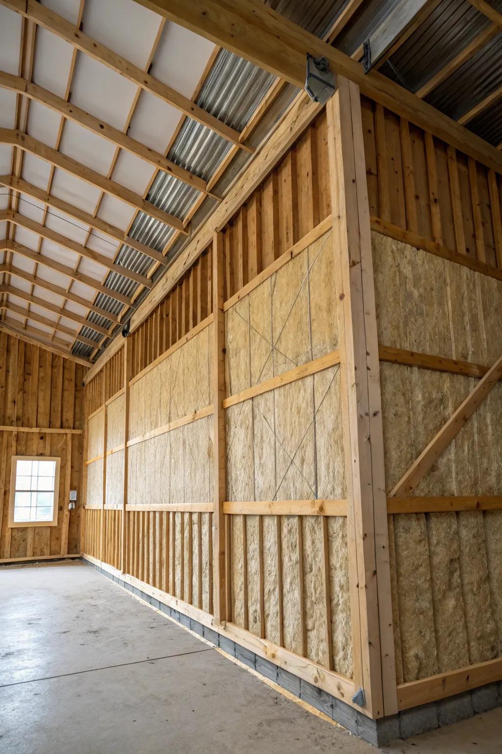 Master the art of comfort with expertly crafted barn insulation.