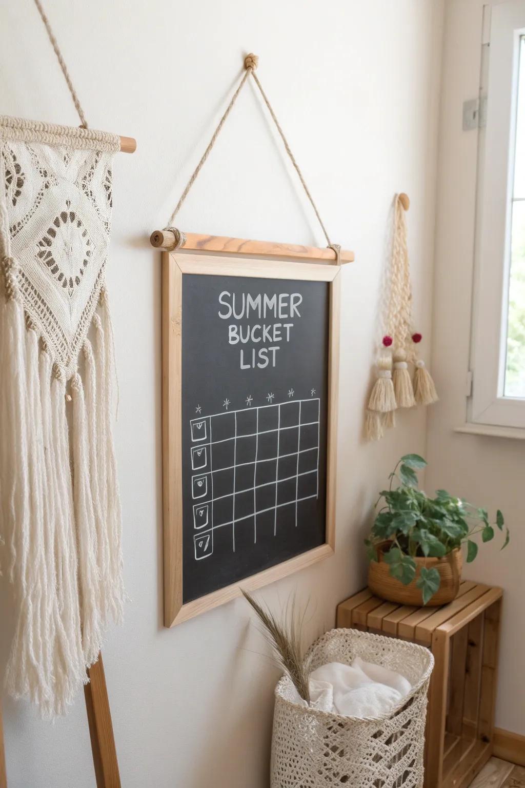 Tick off your summer dreams with style and simplicity. 🌿✨ #SummerGoals #MinimalistLiving