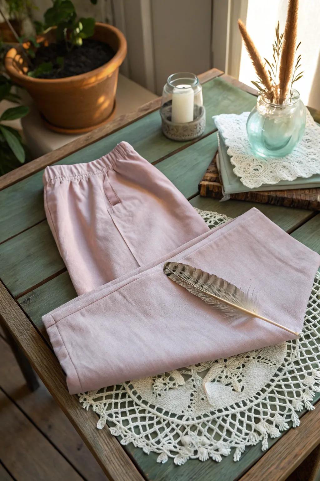 Embrace effortless 50s style with these chic capri pants, perfect for a last-minute costume or everyday elegance.