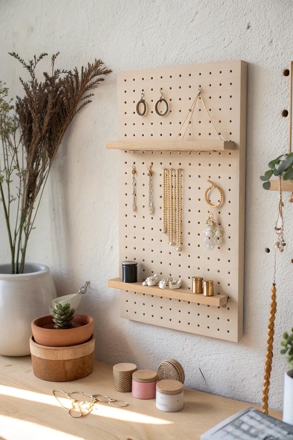 Elevate your jewelry organization with minimalist charm and boho flair.