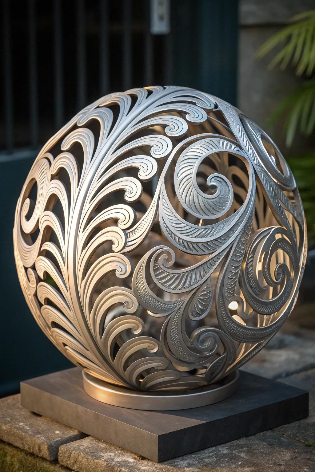A masterpiece of metalwork: Where craftsmanship meets creativity.