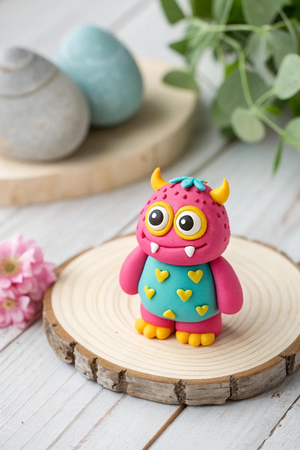 Meet your new favorite clay monster friend, where whimsy meets craftsmanship!