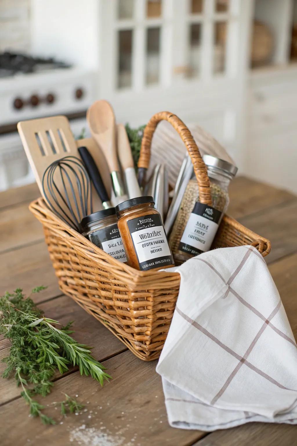 Elevate your summer evenings with a chic Barbecue and Outdoor Basket, perfect for the grilling enthusiast.