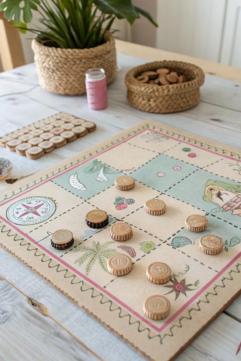 Discover the charm of eco-friendly play with our Recycled Treasure Hunt game. Perfect for those who cherish simplicity and creativity.