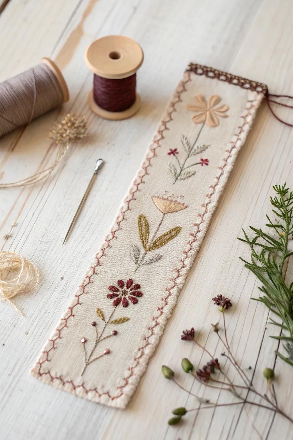 Handcrafted Elegance: Discover the beauty of personalized bookmarks.