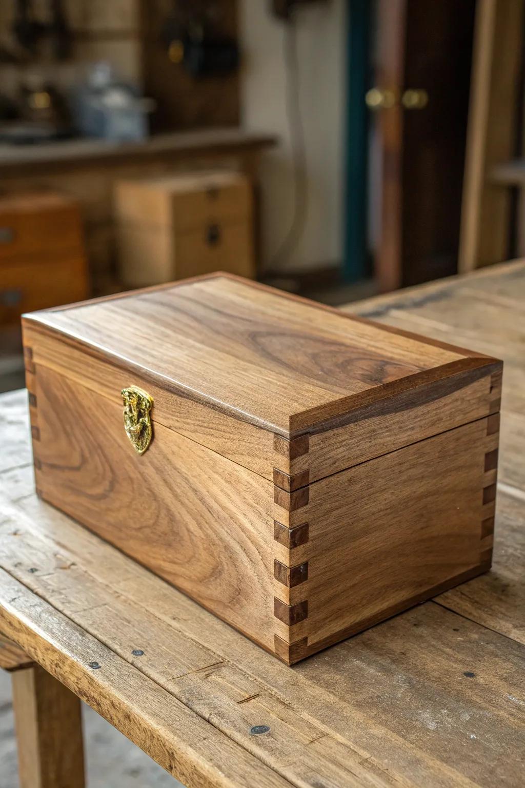 Elevate your organization with handcrafted elegance: a stylish storage solution for the discerning craftsman.