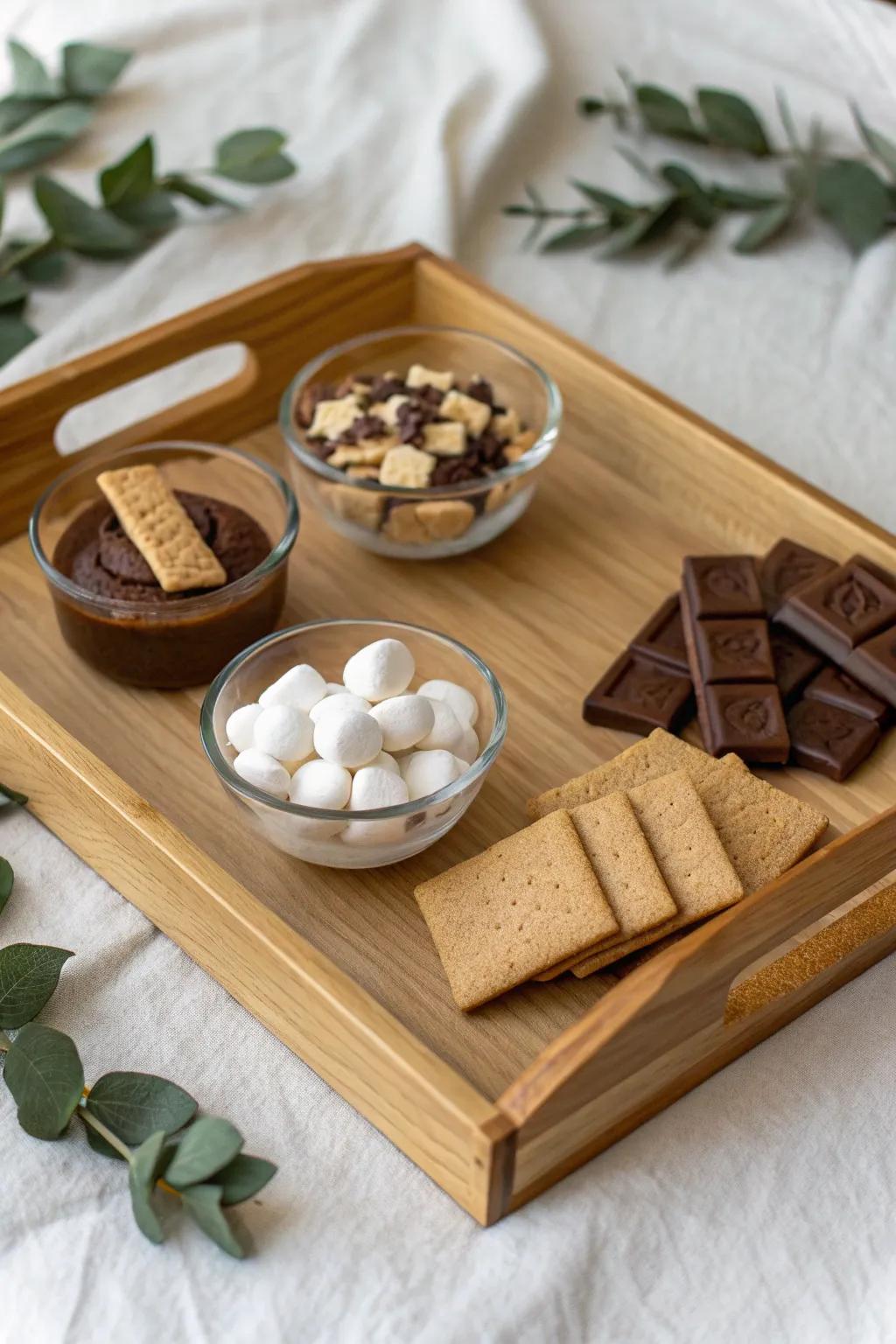 Elevate your s'mores experience with a touch of elegance. Discover the joy of creative spreads!