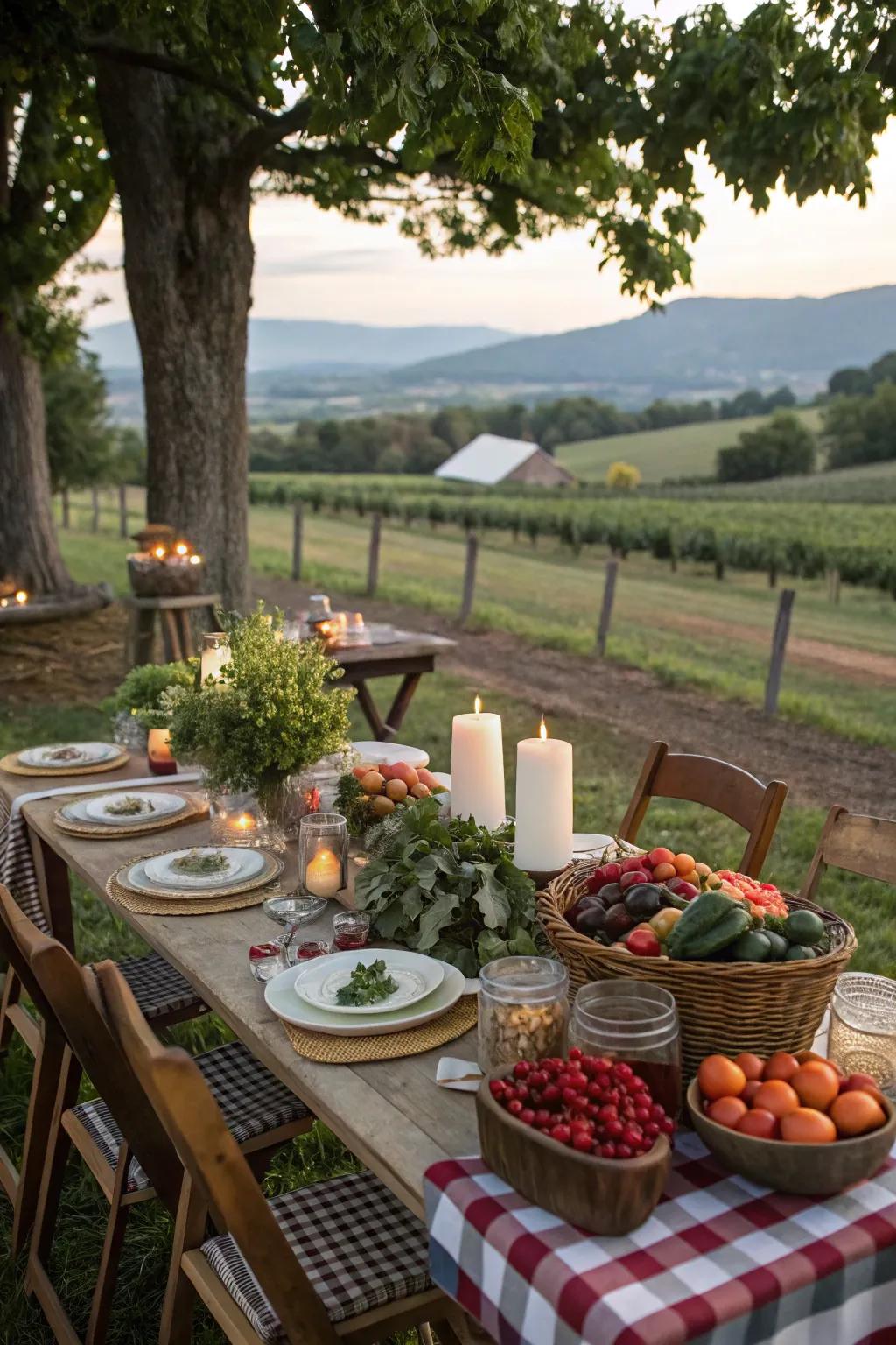 Celebrate the season with a fresh farm-to-table feast.