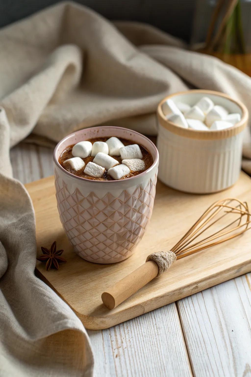 Indulge in a Hot Chocolate Dream: The perfect cozy gift idea for chilly nights.