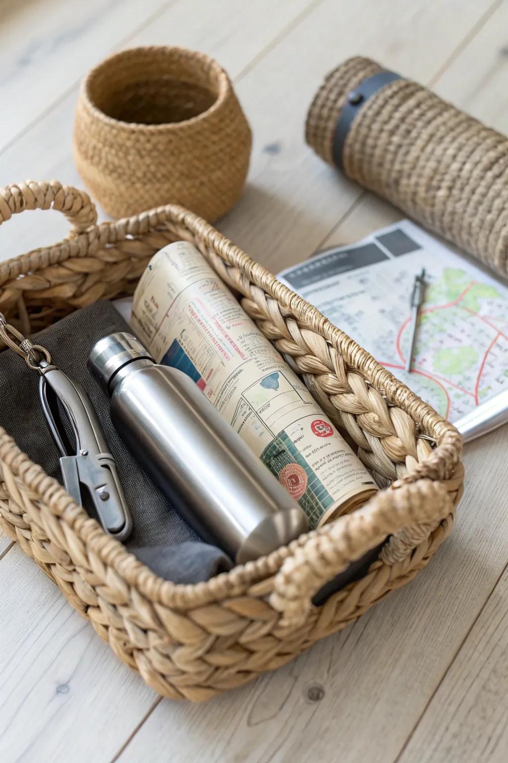Gift him a touch of adventure and simplicity this Valentine's Day with a thoughtfully crafted gear box.