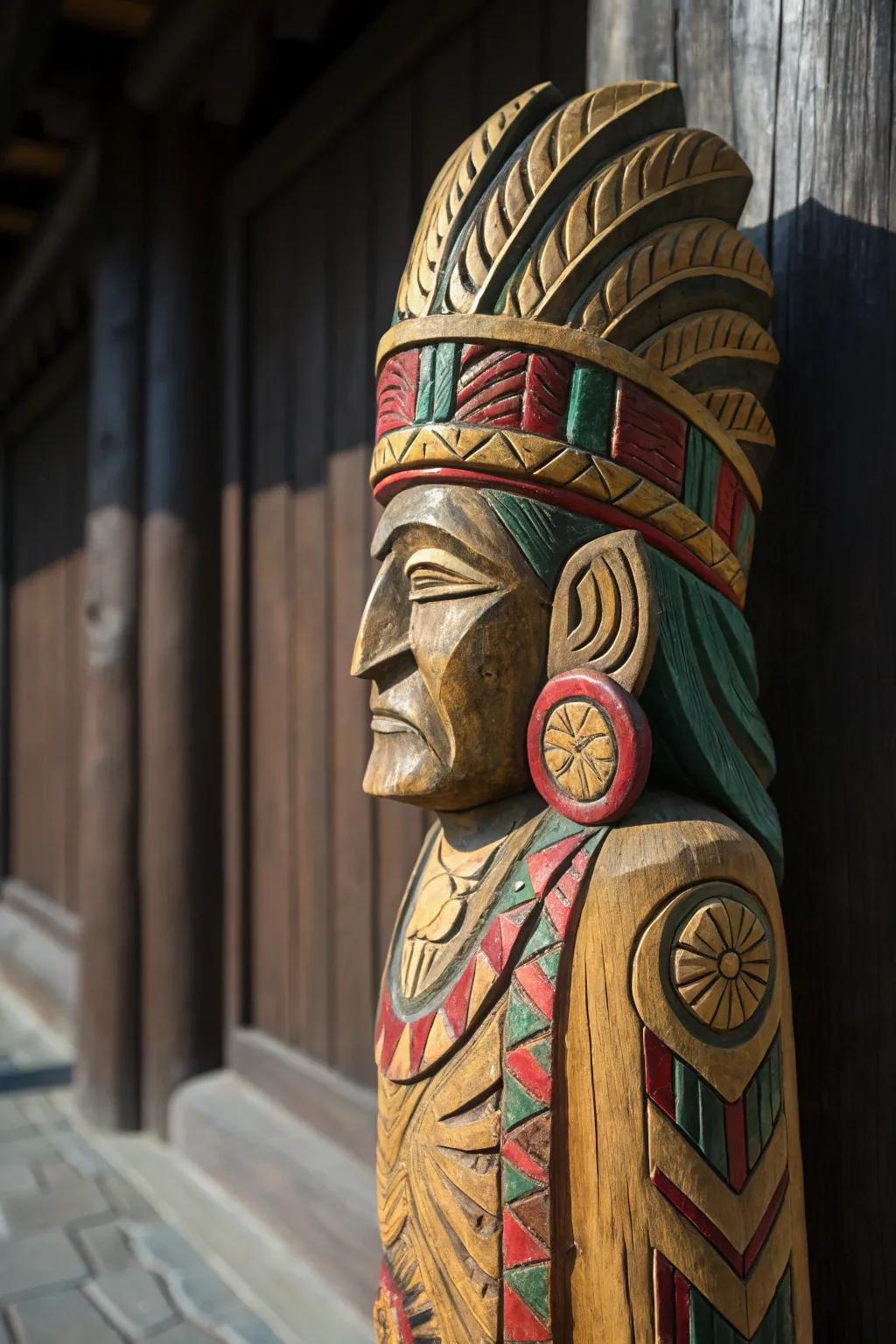 Breathe life into your carvings with a brush of color and watch them transform into vibrant masterpieces.