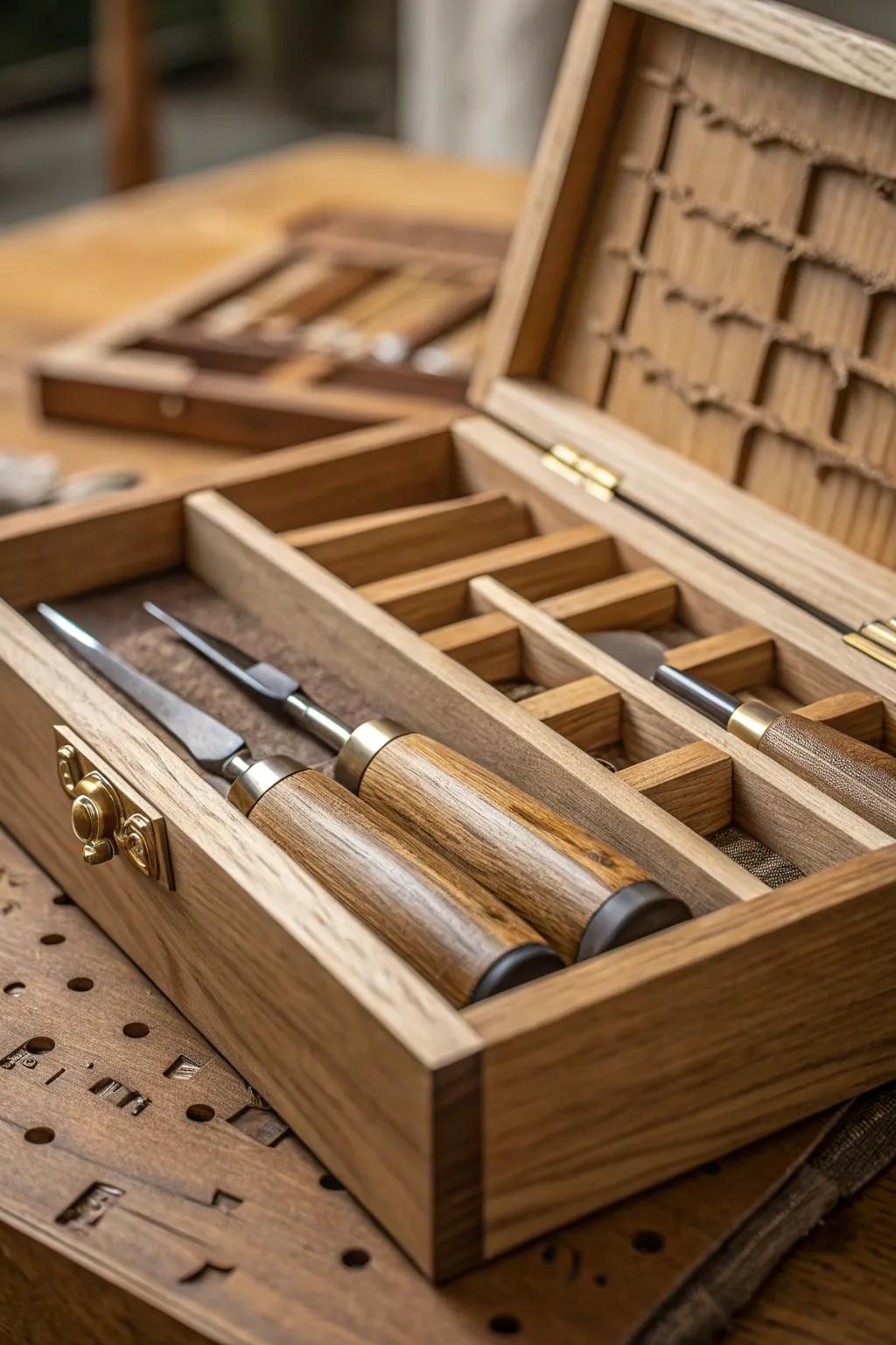 Elegance in organization: Discover the art of modular tool storage.