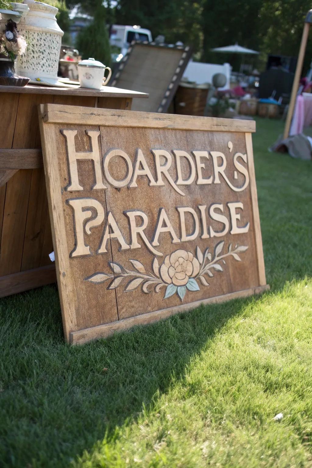 Wit Meets Craft: Discover treasures at 'Hoarder's Paradise'.