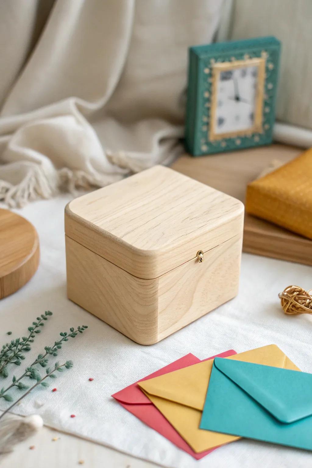 Capture the future: Create a baby shower time capsule filled with heartfelt notes and treasures!