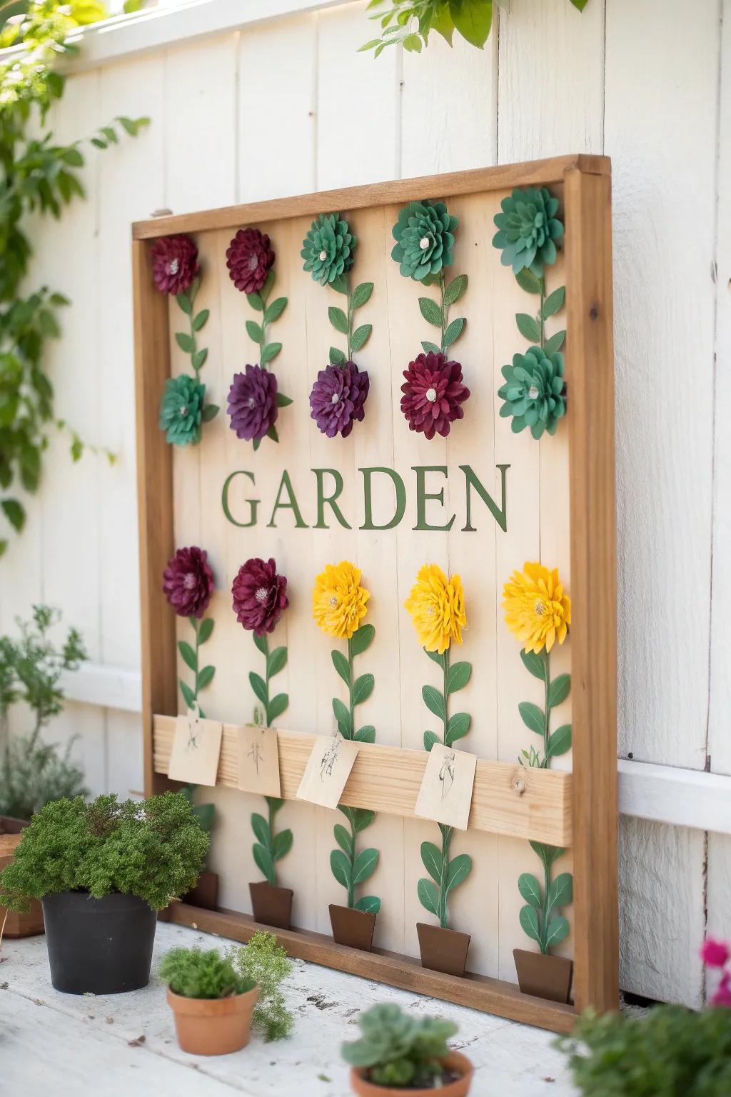 Watch your goals bloom in this Growth Mindset Garden! 🌿✨ #BackToSchool #GrowthMindset #ScandiBoho