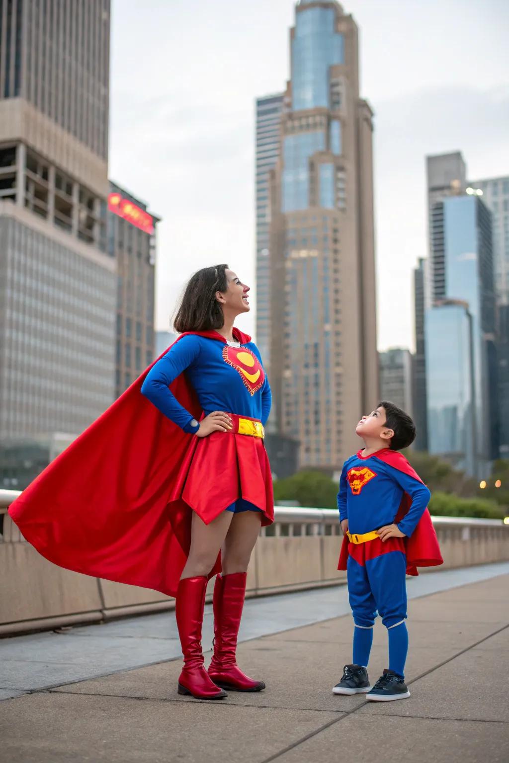 Superheroes unite to save the day!