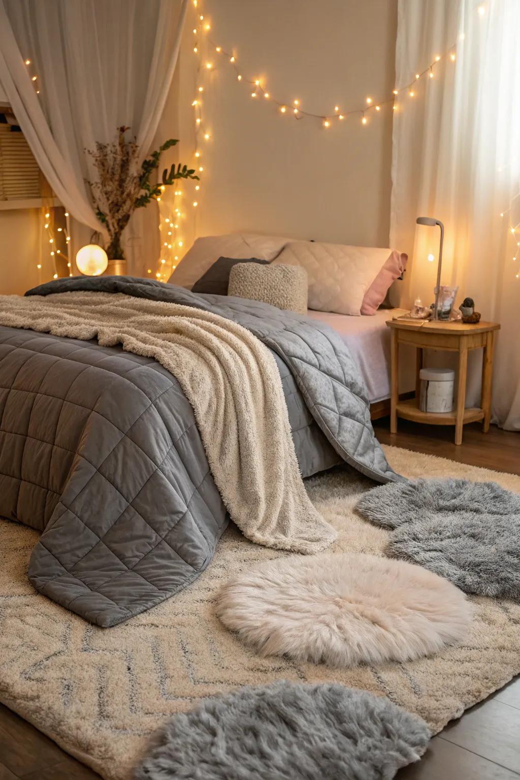 Sensory-friendly elements enhance comfort and calm.
