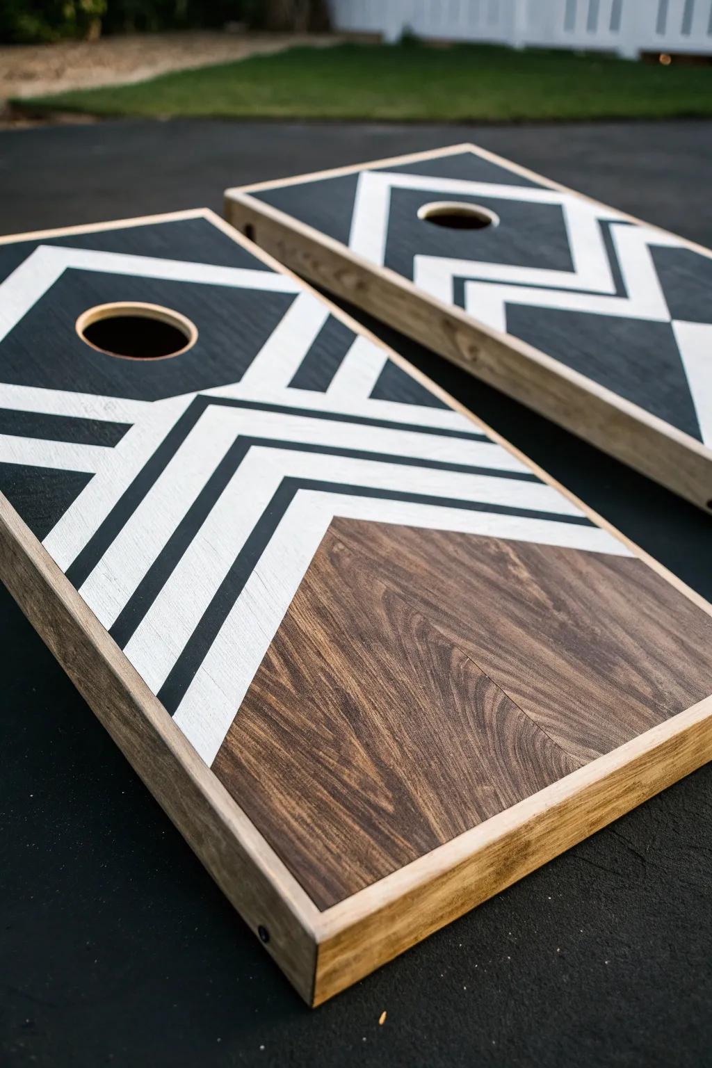 Elevate your game with a touch of black and white elegance — where simplicity meets sophistication.