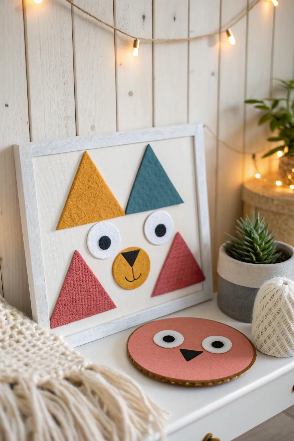 Adorable animal faces made from simple shapes—perfect for tiny hands and big imaginations!