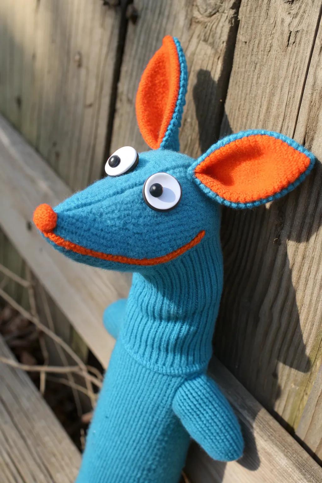 Bring your stories to life with handcrafted animal sock puppets.