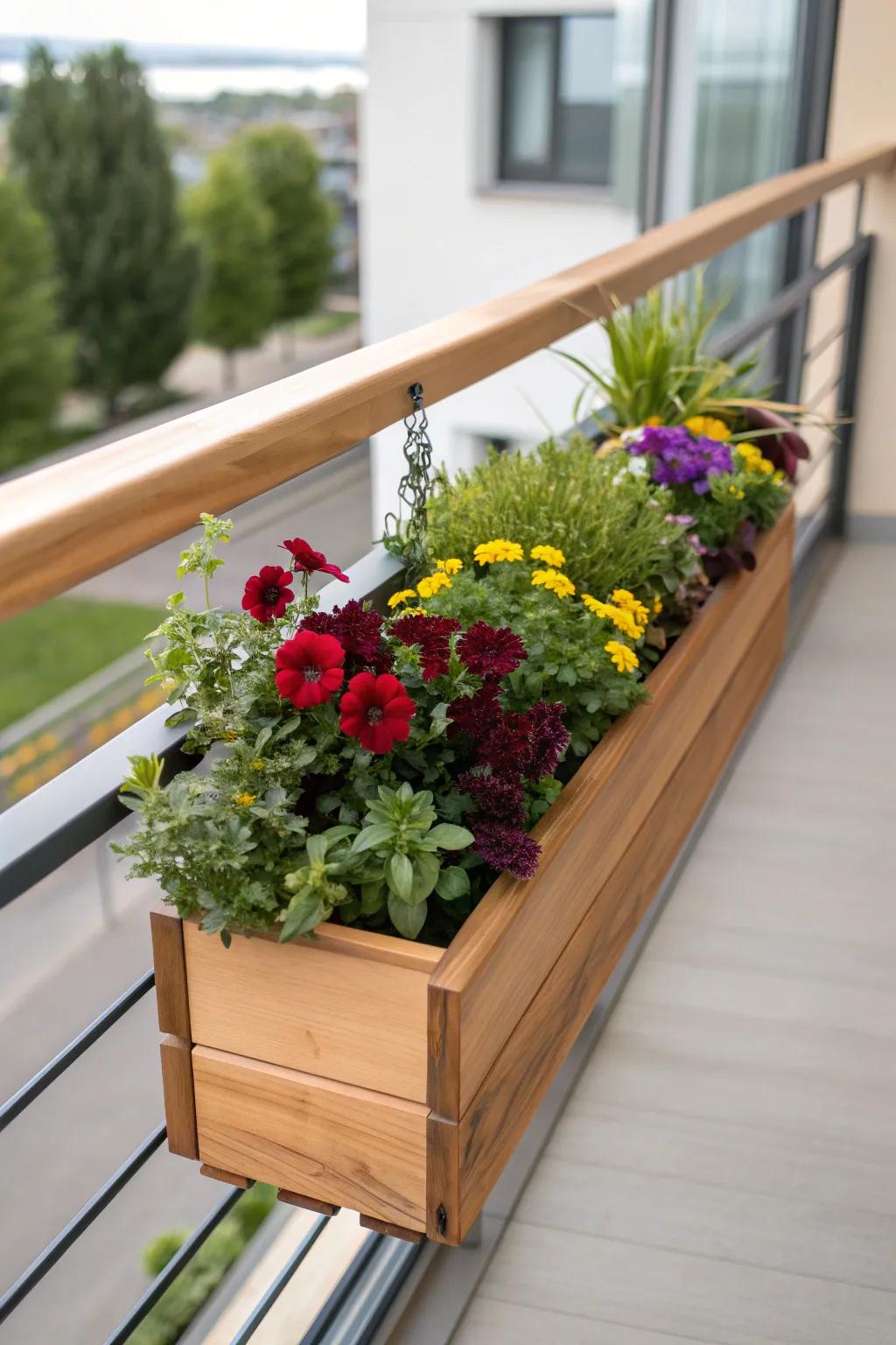 Transform your balcony with a touch of nature's elegance.