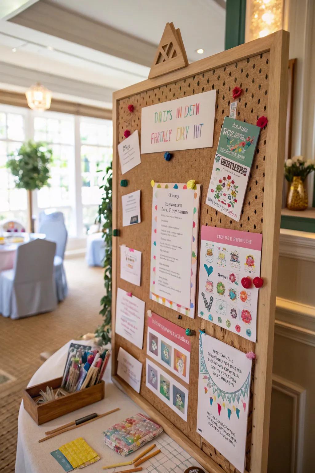 Interactive DIY craft kits make decorating a group activity.
