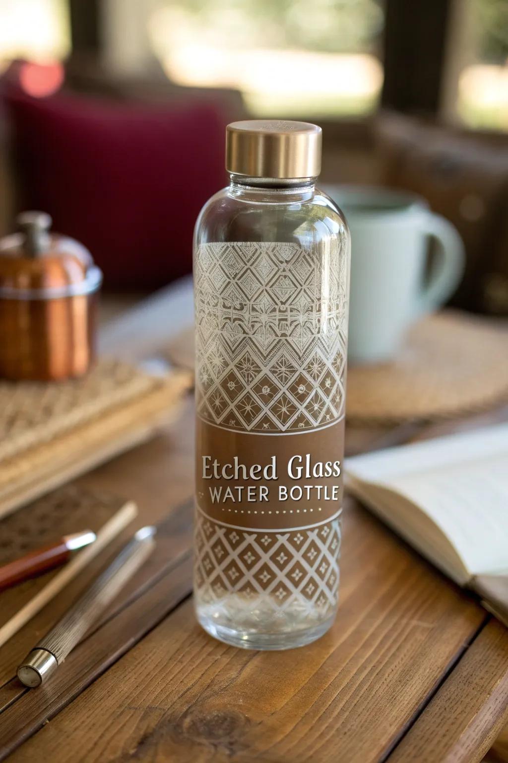 Elevate your hydration game with a custom etched masterpiece.