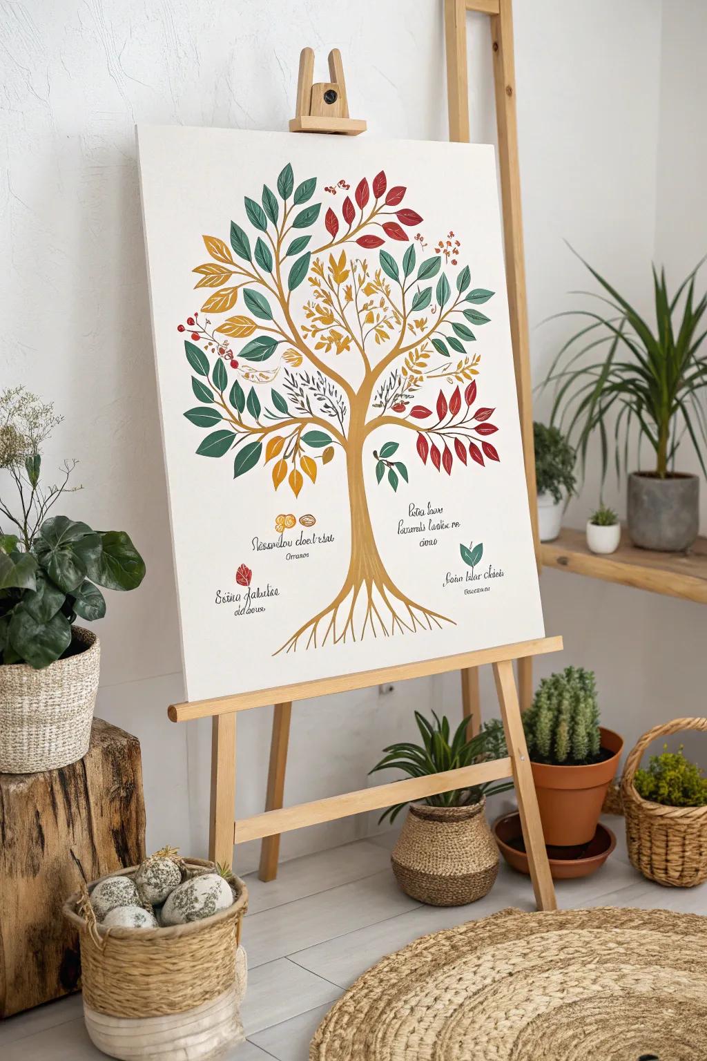 Keep your family history alive with an interactive touch. 🌿✨ Add new memories as your family grows!