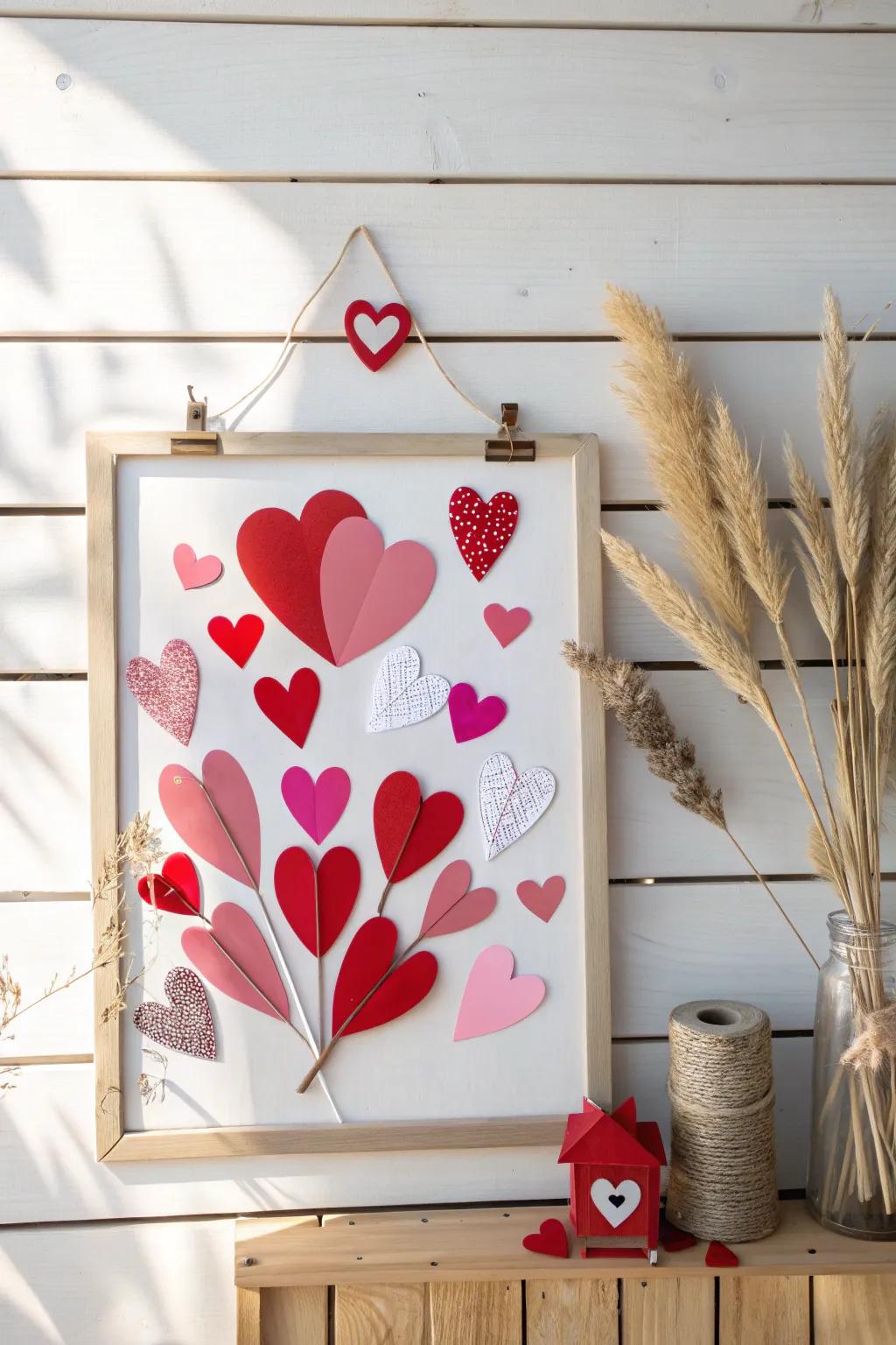 Elevate your February creativity with a chic cutout collage that blends minimalist and boho styles effortlessly.