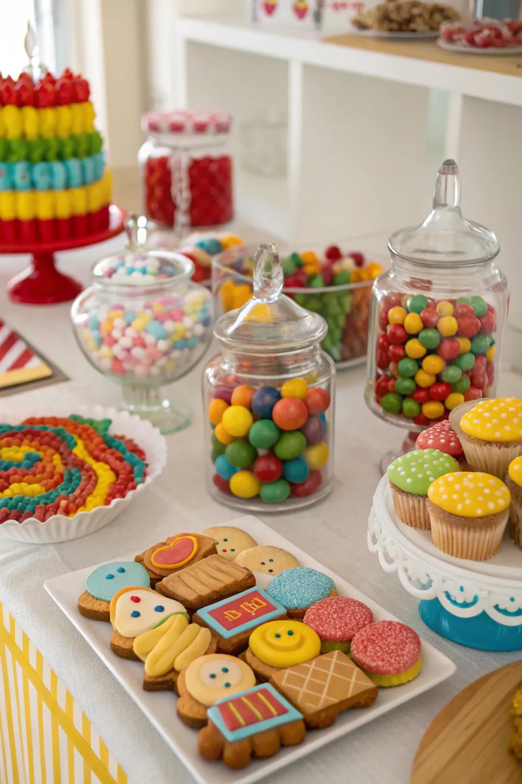 Child-friendly treats that add fun to the celebration.