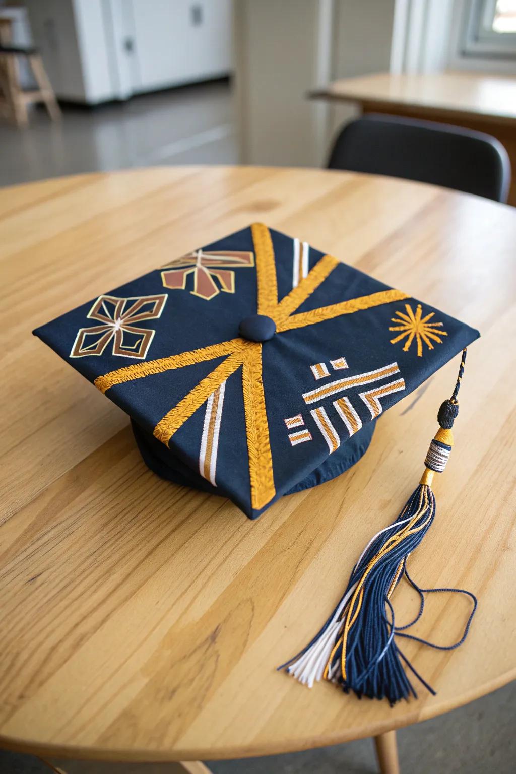 Stand out in style: Custom graduation cap designs that celebrate creativity and craftsmanship.