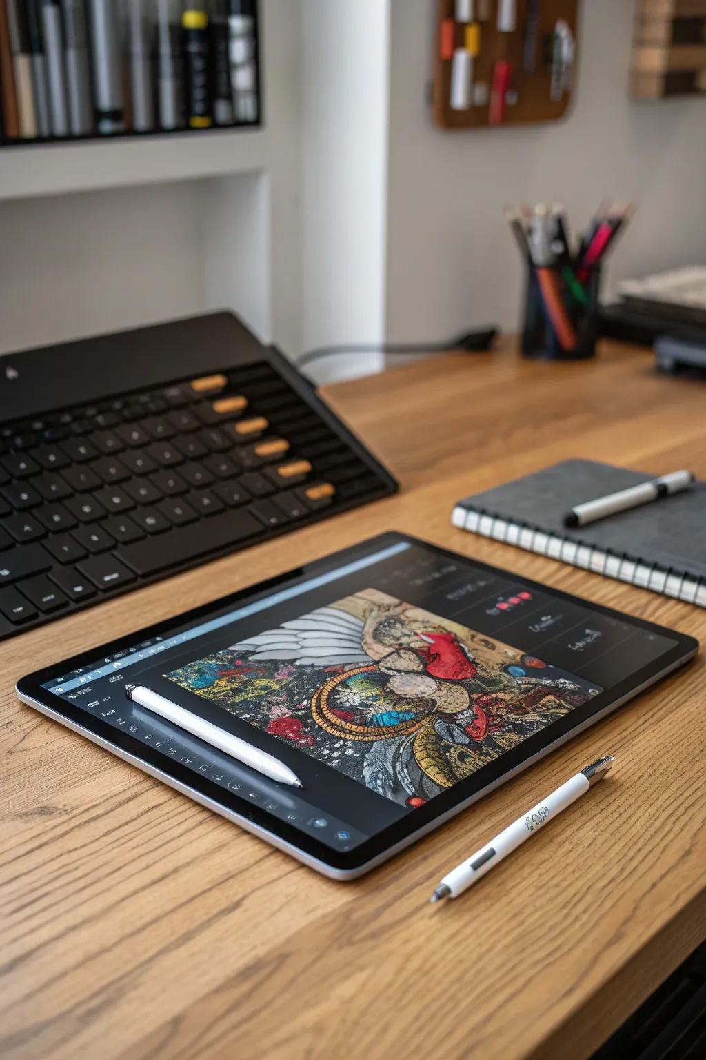 Unleash your creativity in a digital art sanctuary.