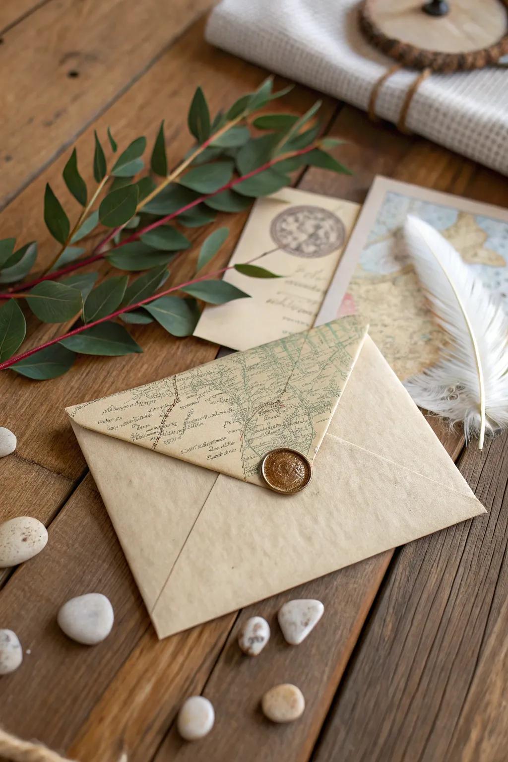 Unlock adventure with a beautifully crafted letter inviting exploration. 🌿 #OpenWhenLetters #AdventureAwaits